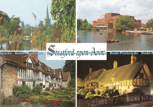 D093501 Stratford Upon Avon. Das Royal Shakespeare Theatre. Jarrold. Multi View