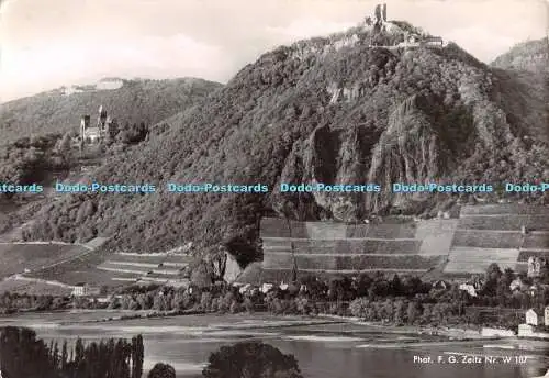 D092017 Am Schonen Rhein. Der Petersberg. F. G. Zeitz. Nr. W. 187