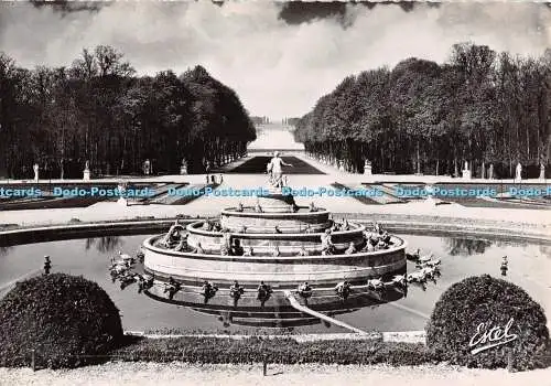 D092018 Chateau de Versailles. Brunnen von Latona. Der grüne Teppich und Grand Ca