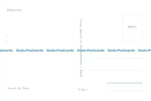 D092038 Dubrovnik. Agencija Za Fotodokumentacija. M. Pintar