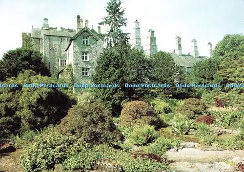 D092056 Cumbria. Der Steingarten. Schloss Sizergh. Kendal