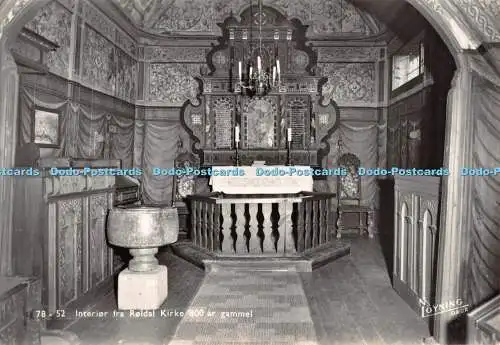 D092083 Innenrahmen Roldal Kirke. N. Loyning