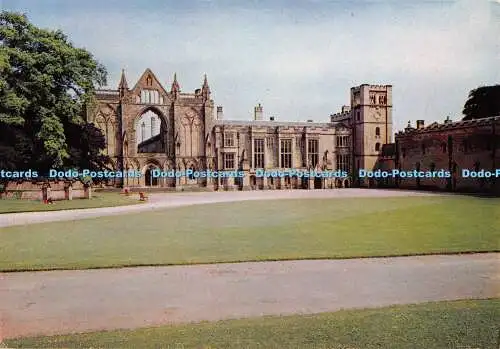 D093588 Newstead Abbey. Die Westfront. J. Arthur Dixon