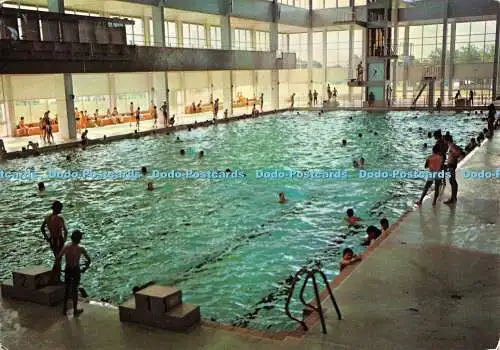 D0992109 Rennes. Piscine de Brequigny. Le Grand Bassin. Pierre Artaud. Gabier Mar