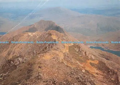 D093814 Snowdon. Gipfel der Krippe Goch mit Blick auf Moel-Siabod-Richter. C. 4978