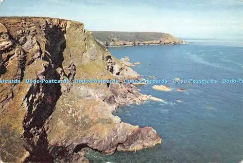 D093881 North Cornwall. Heil Mouth und Navax Point. J. Arthur Dixon