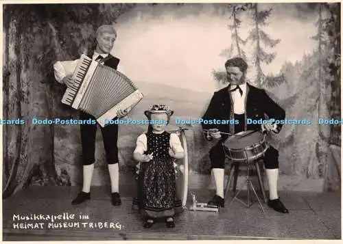 D095622 Musikkapelle im Heimatmuseum Triberg. Foto Carte. Arcenta