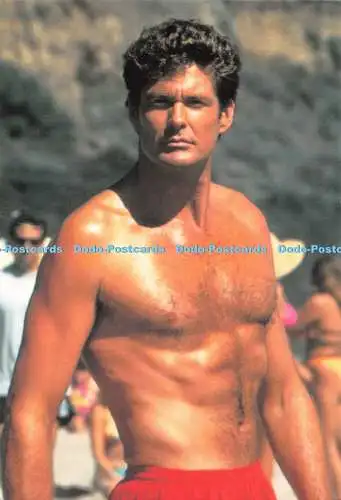 D098337 David Hasselhoff. als. LT. Mitch Buchannon. Baywatch und Logo TM