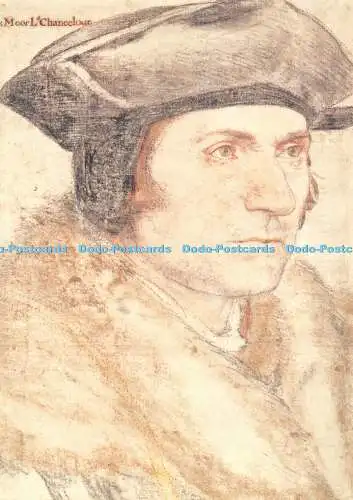 D098345 Sir Thomas More. um 1527. Royal Collection. H. M. Queen Elizabeth II. Ha