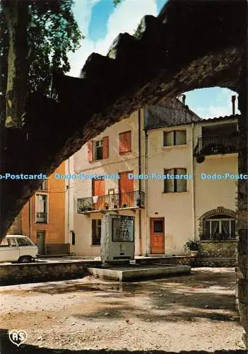 D098499 Ceret. Platz Picasso. Les Arcades. APA. As de Coeur. 1988