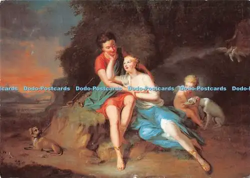 D098502 Landesmuseum Oldenburg. Venus und Adonis. Anton Wilhelm Tischbein