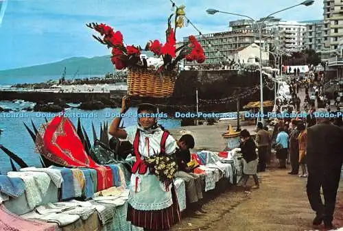 D098594 Puerto de la Cruz. Teneriffa. San Telmo. Capilla y Hoteles. Ro Foto. Nr.