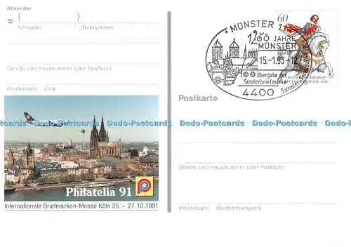 D096784 Philatelia. Internationale Briefmarken Messe Köln. 1993