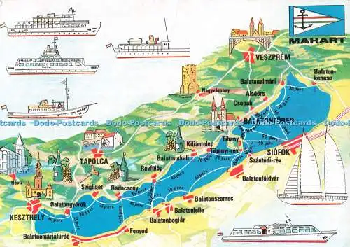 D096799 Mahart. Magyar Hajozasi Rt. Ungarischer Versand. Dr. Schuster Jozsef. 197