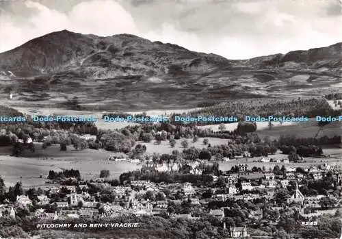 D096966 Pitlochry und Ben Y Vrackie. J. B. Weiß. RP