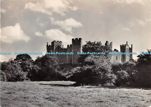 D100297 Framlingham Castle. Suffolk. Gesamtansicht von Norden. Arbeitsministerium.