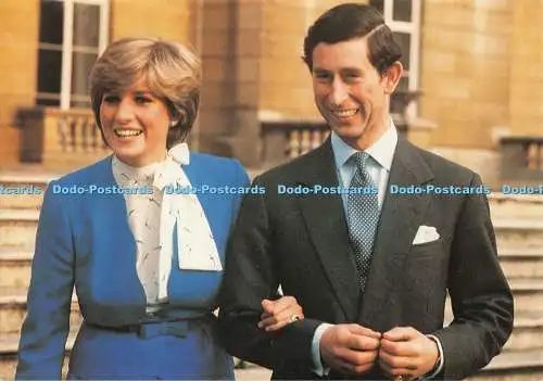 D098956 Die Hochzeit des Prinzen von Wales und Lady Diana Spencer. Kardorama