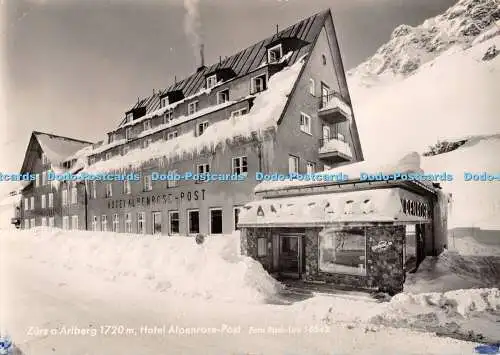 D097050 Zurs a.Arlberg. Hotel Alpenrose. Post. Risch Lau. 16042. Perutz