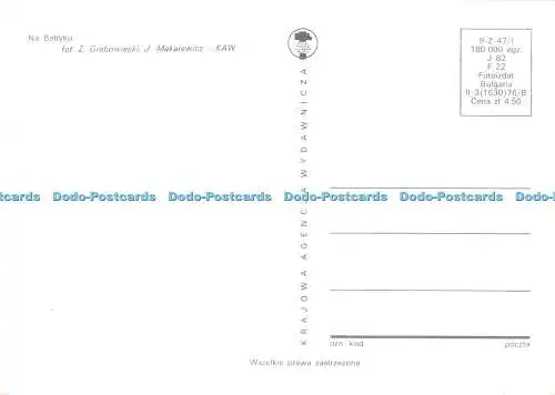 D100364 Na Baltyku. Z. Grabowiecki. J. Makarewicz. Kaw. Krajowa Agencja Wydawnic