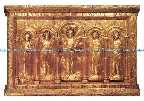 D100435 Paris. Musee des Thermes et de lHotel de Cluny. Retable dor de Bale comm