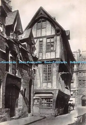 D099141 Rouen. Seine Inf. Le Logis St. Romain. Maison Canoniale. Yvon