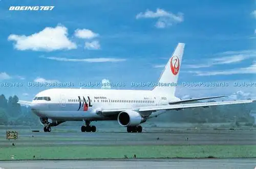 D097244 Boeing 767. Japan Airlines. 2001