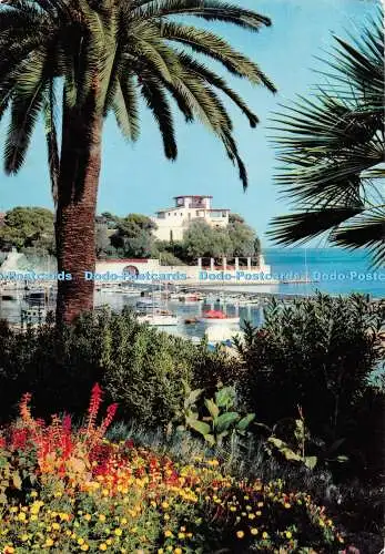 D099214 La Cote D Azur. Et Sa Vegetation Mediterraneenne. Beaulieu Sur Mer. S.E