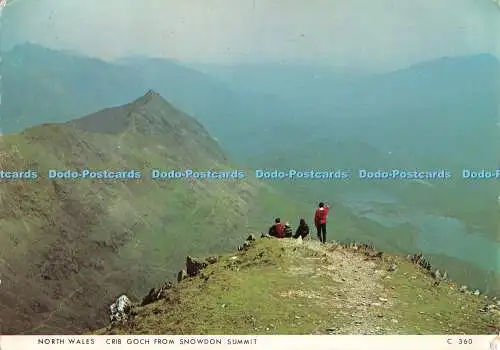 D097375 Nordwales. Krippe Goch von Snowdon Summit. C360. Richter. 1973