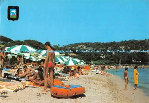 D102500 Saint Tropez. Ein Strand. Altari. Nr. Nr. 6007. Postales Escudo de Oro. 198