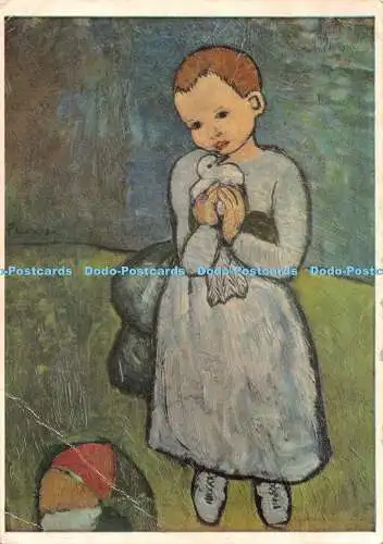 D099422 Kind mit Taube. Pablo Picasso. Kollektion Lady Aberconway. Der Pal