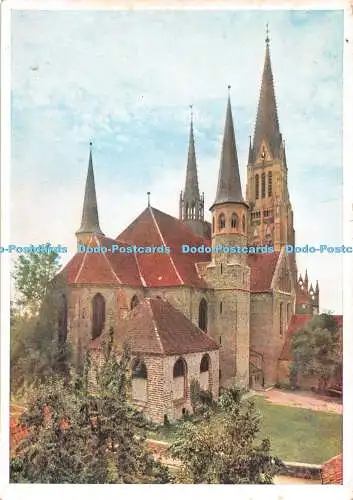 D099454 Der Dom Zu Schleswig. Uvachrom A. G. Fur Frabenphotographie