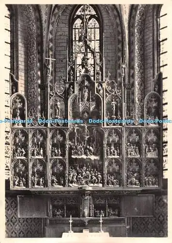 D099456 Schleswig. Dom. Hochaltar von Hans Bruggemann. Otto Hagemann