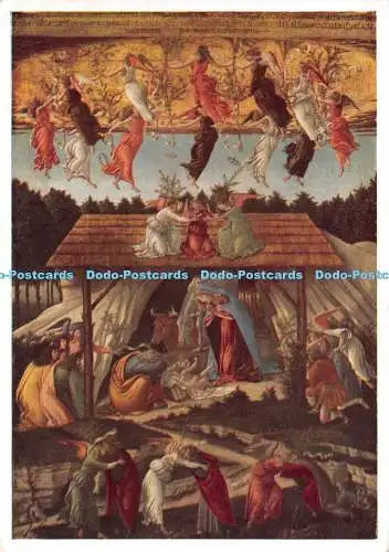 D097522 Nationalgalerie. Mystische Krippe. Waterlow. Nr. 1073. Botticelli