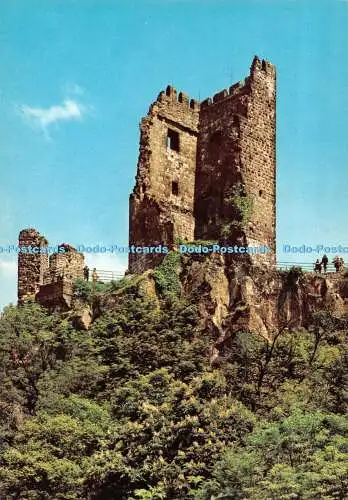 D099491 Königswinter am Rhein Burgruine Drachenfels. Wilhelm Schäfer. Krüger