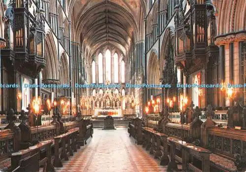 D100875 Worcester Cathedral. Chor und Hochaltar. J. Arthur Dixon