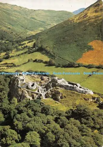 D104207 Merioneth. Castell Bere. Air View. Ministerium für öffentliches Bauen und Arbeiten