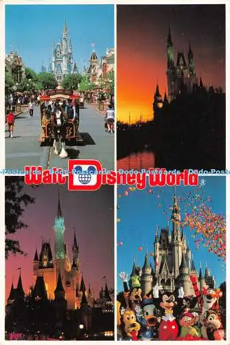 D097622 Das magische Königreich. Walt Disney World. Lawson Mardon Postkarte. Multi Vie