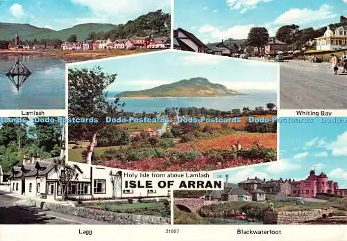 D100912 Isle of Arran. Lagg. Whiting Bay. Lamlash. Charles Skilton und Fry. Mult