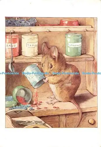 D097651 Die Geschichte zweier böser Mäuse. Frederick Warne. Beatrix Potter. 1979