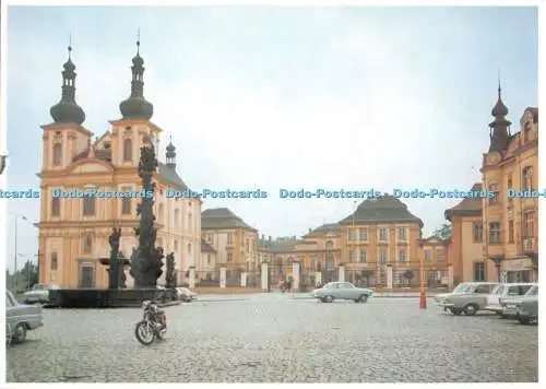 D102687 Dux. Schloss und Schlosskirche. Werner Neumeister. Schones Sudetenland.