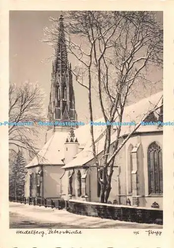 D099587 Heidelberg. Peterskirche. Popp. Agfa