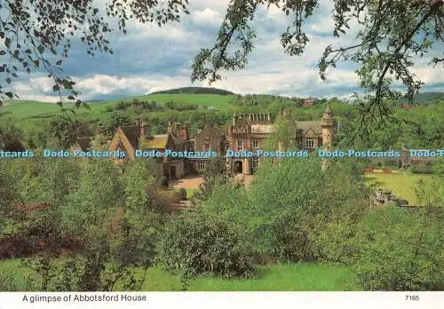 D102696 Ein Blick auf Abbotsford House. 7165. Hagel Caledonia Produkt. Whiteholme