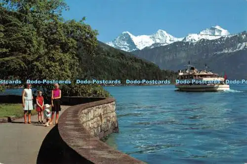 D100958 Oberhofen. Eiger. Mönch. Jungfrau. E. Gyger