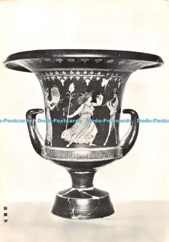 D104278 Lipari. Italiota Vase. Menaden und Pfanne. Fotocelere. RP