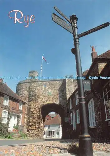 D097707 Roggen. East Sussex. Diese antike Stadt wurde zu den Cinque Ports in der