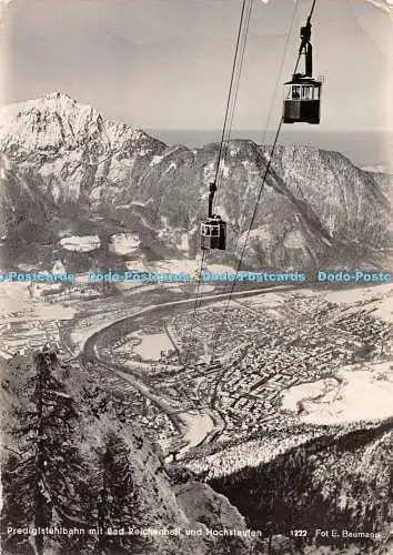 D104325 Predigtstuhlbahn Bad Reichenhall. Gipfelstation. Ernst Baumann