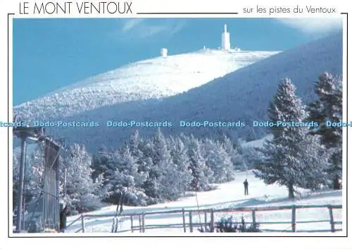 D102837 Le Mont Ventoux sur les pistes du Ventoux. Editions du Boumian. La Poste