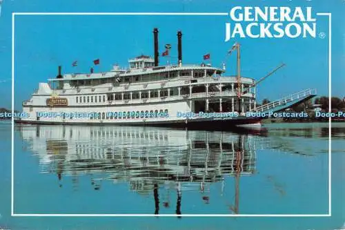 D102846 General Jackson. Nashville. Tennessee. 1988. Postkarte Süd. Mike Ro