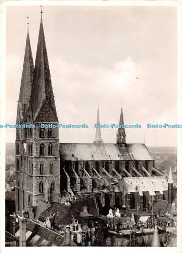 D104437 St. Marienkirche zu Lübeck. Turme. Eigentum des Kirchenvorstandes v.St.