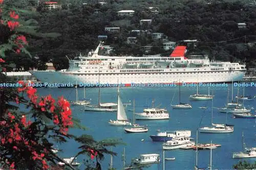 D102875 Cunard. Cunard Gräfin des bahamaischen Registers. 1990